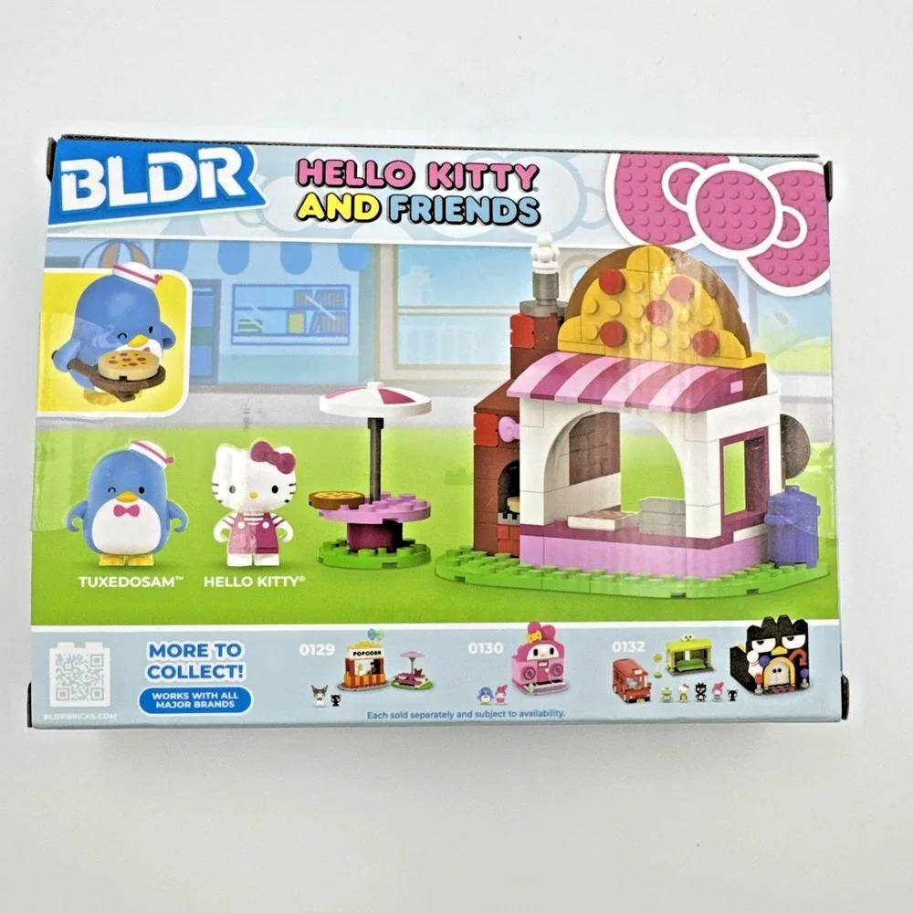 Jazwares - Hello Kitty and Friends Pizza Parlor Block Set (122 Piece)